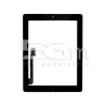 Touch Screen Nero + Adesivo + Tasto Home Completo iPad 3 No Logo