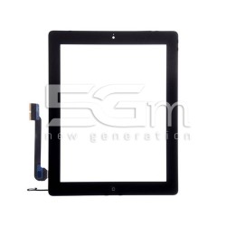 Ipad 4 Black Touch Screen + Home Button Flat