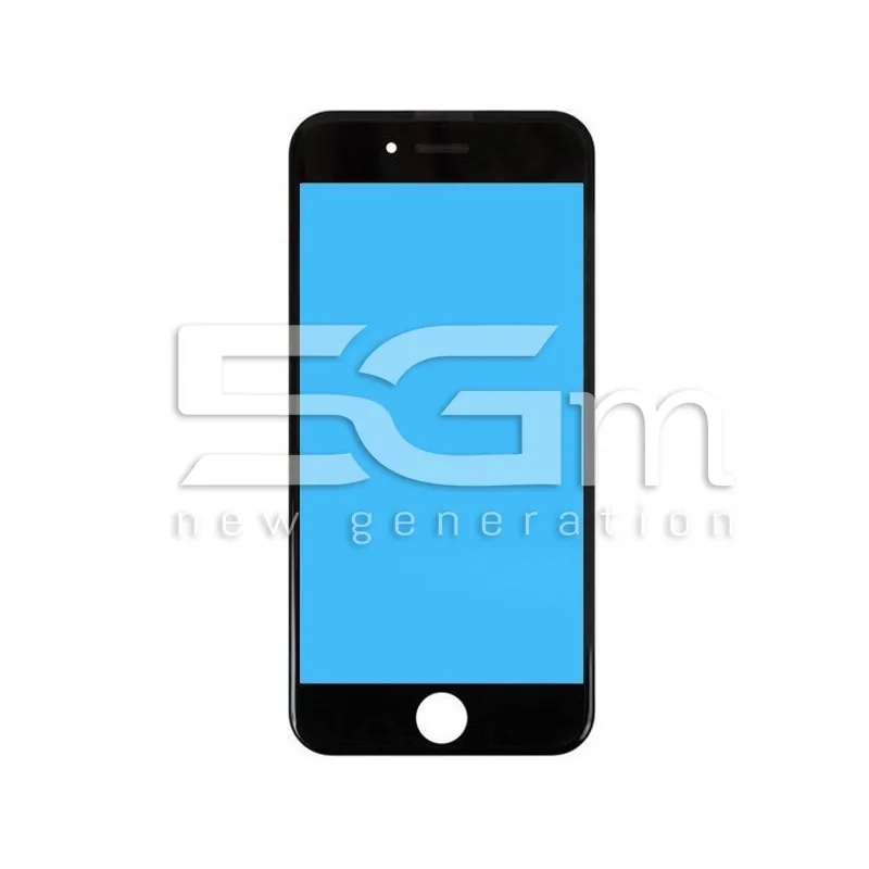 Vetro Nero + Frame Ultra Resistente iPhone 6