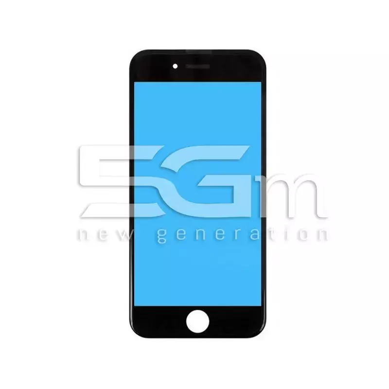 Vetro Nero + Frame Ultra Resistente iPhone 6