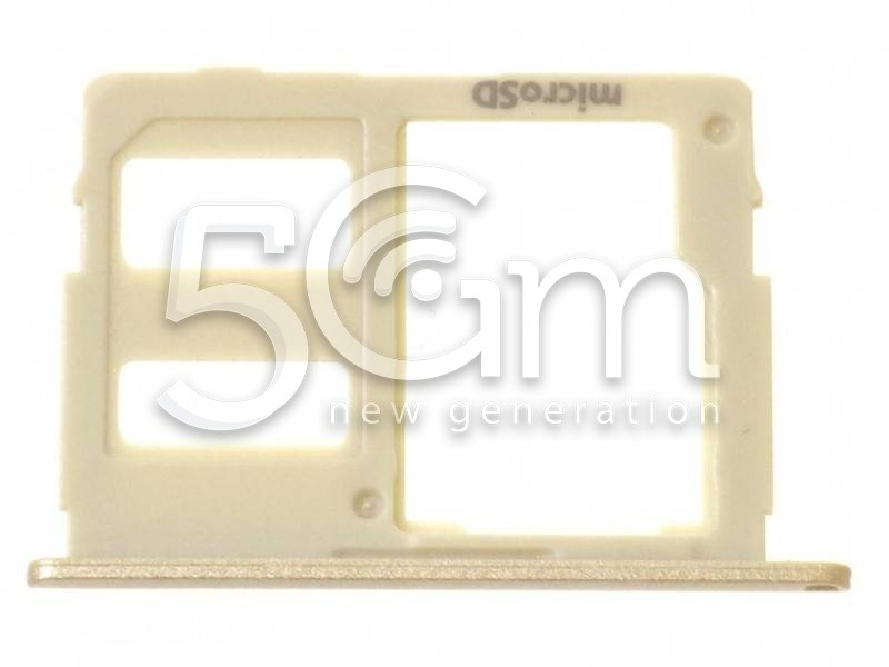 Supporto Dual Sim Card/SD Card Gold Samsung SM-J530