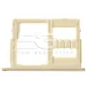 Supporto Dual Sim Card/SD Card Gold Samsung SM-J530