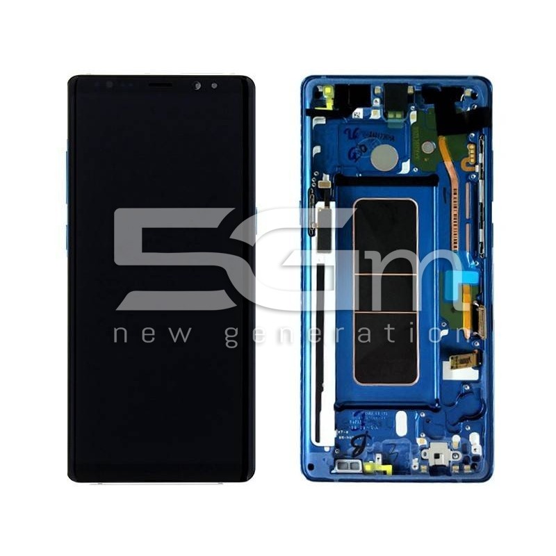 Display Touch Nero Samsung SM-N950 Note 8 Ver BLU