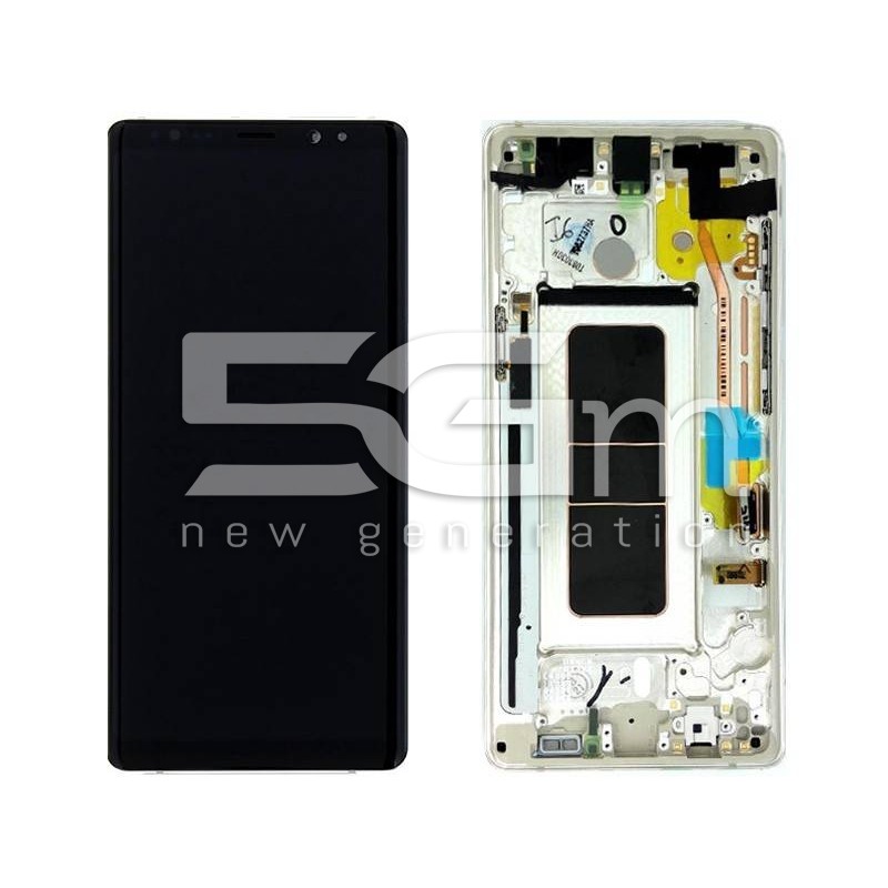 Display Touch Nero Samsung SM-N950 Note 8 Ver Gold