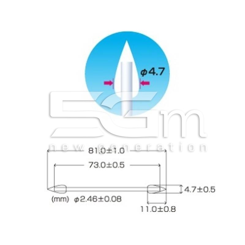 The cleaning cotton swab