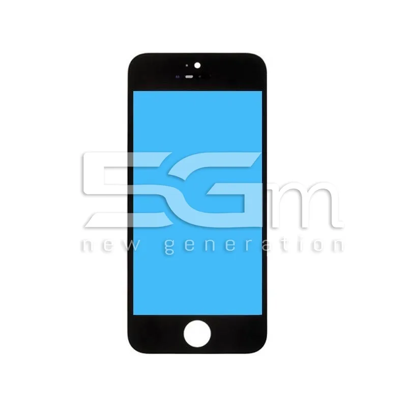 Vetro Nero + Frame Ultra Resistente IPhone 5