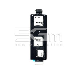 Asus ZenFone 2 ZE550ML ZE551ML Full Sim Card Reader Flex Cable 