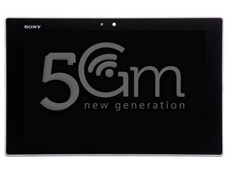 Display Touch + Frame Bianco Sony Xperia Tablet Z LTE
