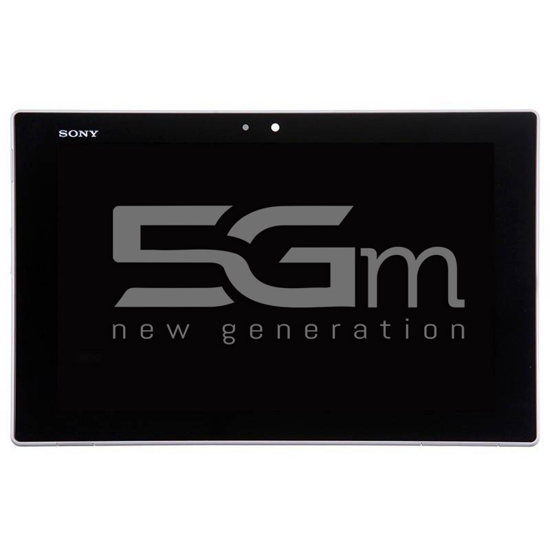 Display Touch + Frame Bianco Sony Xperia Tablet Z LTE