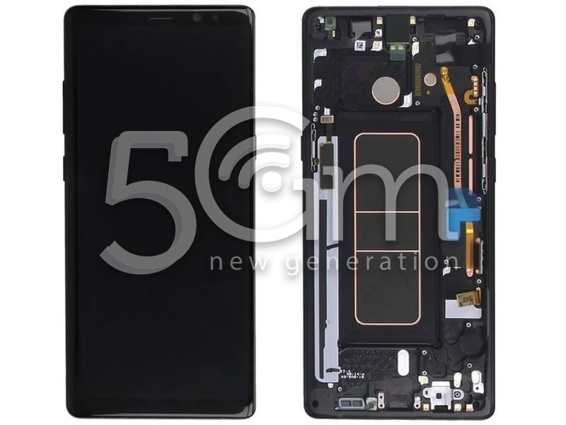 Display Touch Nero Samsung SM-N950 Note 8 Ver Gold