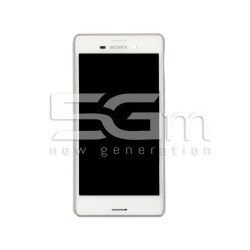 Display Touch Bianco + Frame Sony Xperia M4 Aqua E2303