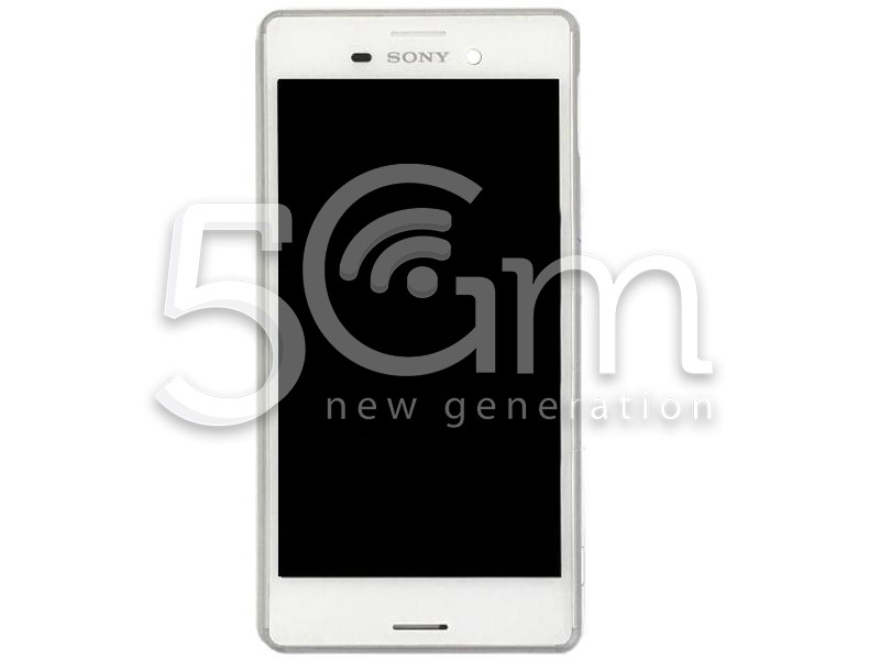 Display Touch Bianco + Frame Sony Xperia M4 Aqua E2303