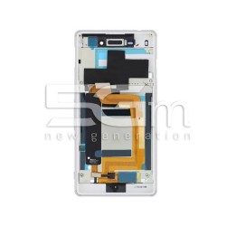 Display Touch Bianco + Frame Sony Xperia M4 Aqua E2303 Ori