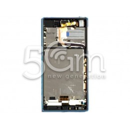 Xperia Z3+ Dual E6533 Black Touch Display + "Aqua Green" Frame