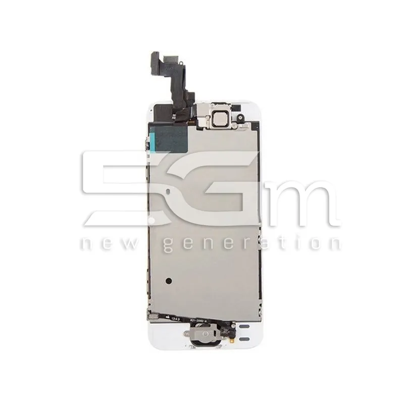 Display Touch Bianco Full Parts iPhone 5S No Logo Flex
