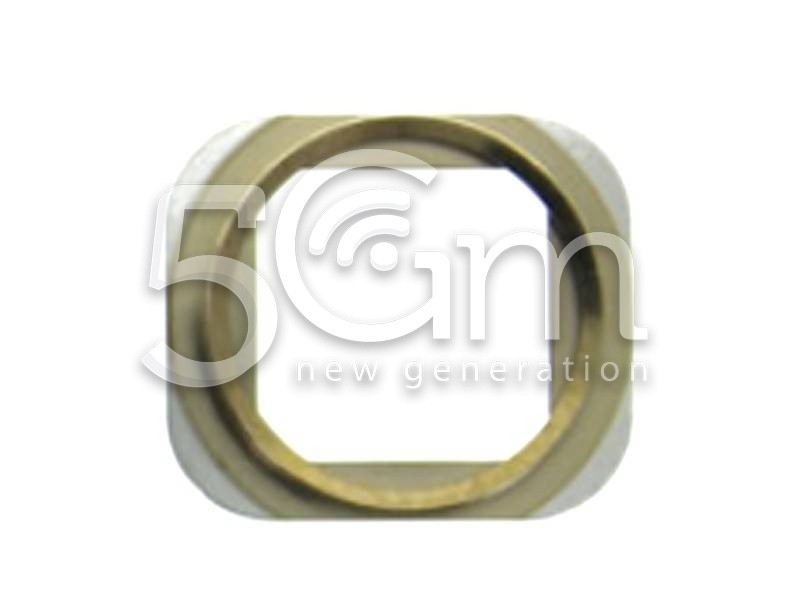 Cornice Tasto Home Vers. Gold iPhone 5S