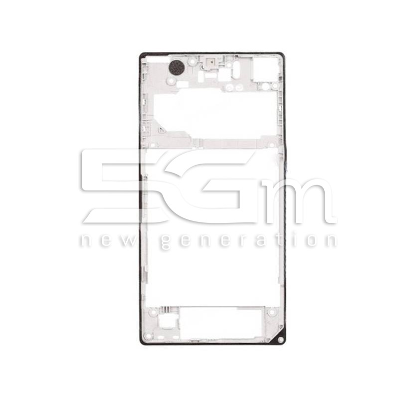 Sony Xperia Z1 L39H White Back Frame