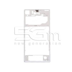 Sony Xperia Z1 L39H White Back Frame