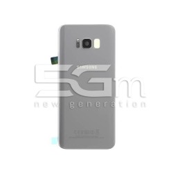 Retro Cover Silver Samsung SM-G955 S8 Edge