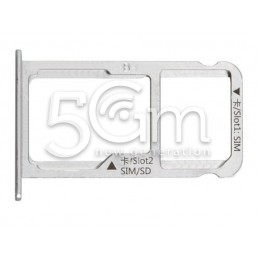 Supporto Sim Card + Micro SD Silver Huawei  Mate 9