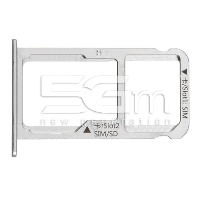 Supporto Sim Card + Micro SD Silver Huawei  Mate 9