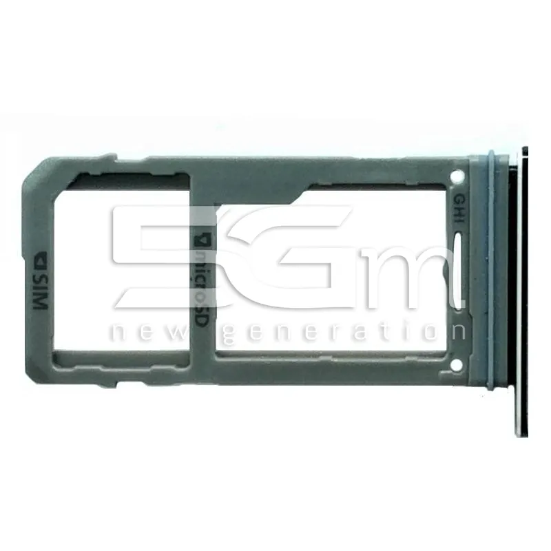 Supporto Sim Card/SD Card Nero Samsung SM-N950 Note 8