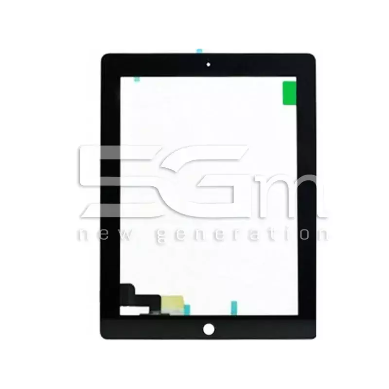 Ipad 2 Black Touch Screen + Biadhesive