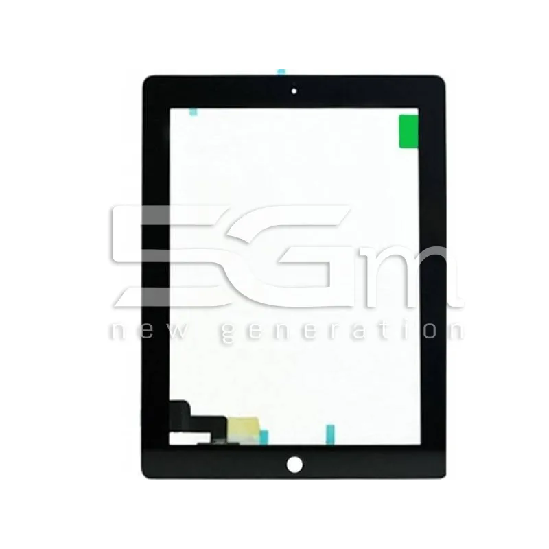 Touch Screen Nero + Biadesivo Ipad 2 No Logo