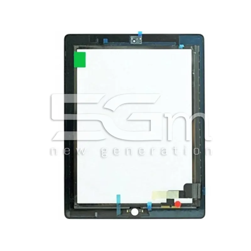 Touch Screen Nero + Biadesivo Ipad 2 No Logo
