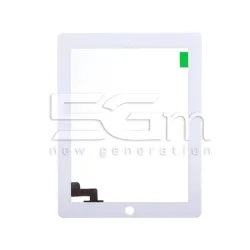 Touch Screen Bianco + Biadesivo Ipad 2 No Logo