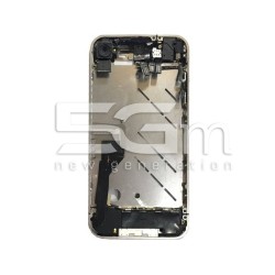 Middle Board + Tasto Home Bianco Completo Iphone 4