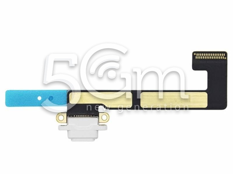 iPad Mini 3 White Charging Connector Flex Cable No Logo
