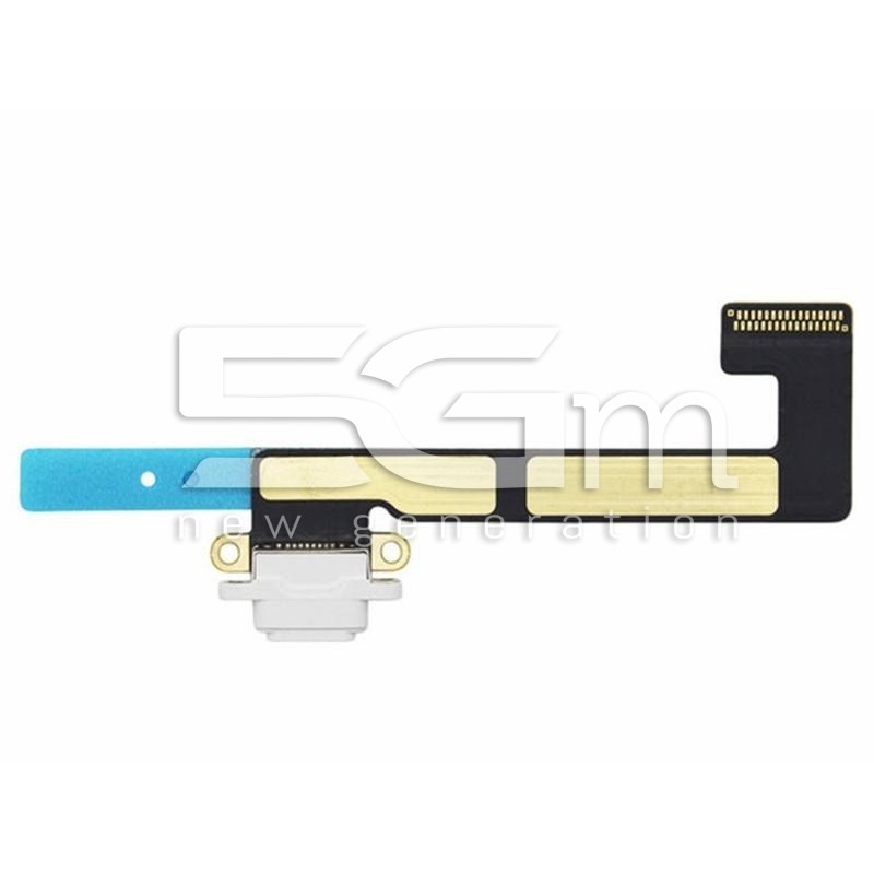 iPad Mini 3 White Charging Connector Flex Cable No Logo