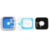 Vetrino + Frame Fotocamera Samsung SM-N910 x Versione Bianco