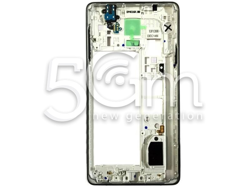 Middle Frame Completo Dual Sim Nero Samsung SM-N910 Note 4