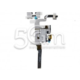 Jack Audio Bianco Flat Cable iPhone 4S No Logo