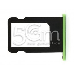 Supporto Nano Sim Card Verde iPhone 5C