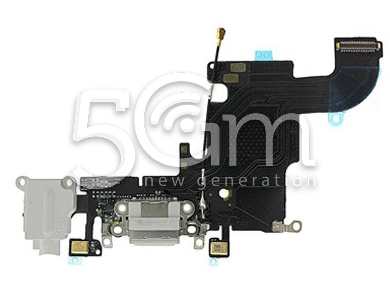 iPhone 6S White Charging Connector Flex Cable No Logo