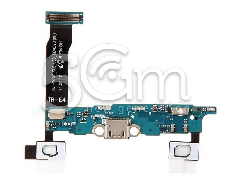 Samsung N910F Charging Connector Flex Cable