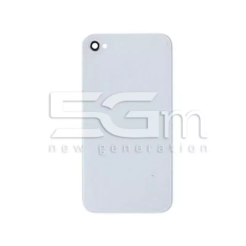 Iphone 4 White Back Cover Without Logo