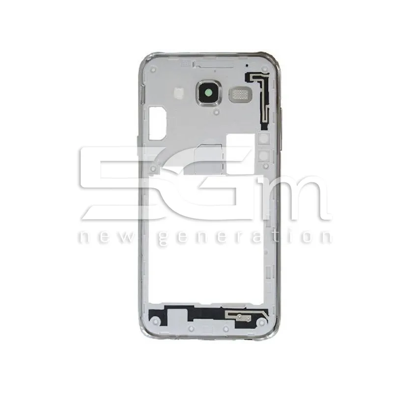 Samsung SM-J5 White Middle Frame
