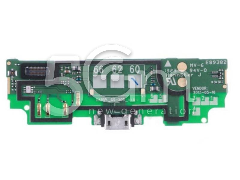 Nokia 625 Full Charging Connector Sub Board Assy Hspa
