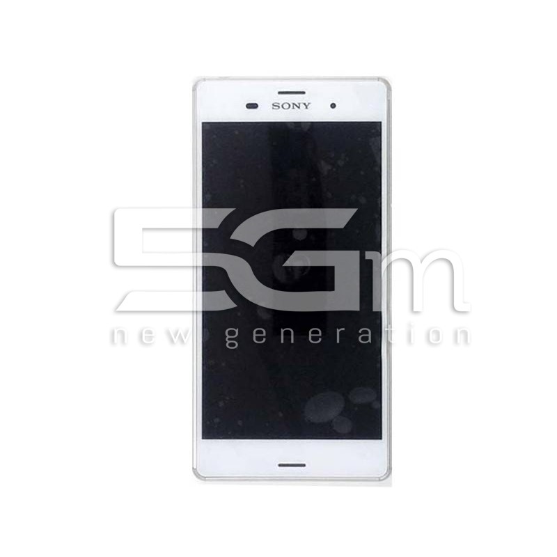 Display Touch Bianco + Frame Xperia Z3 Dual Sim D6633