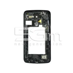 LG K10 4G K420N Black Middle Frame 