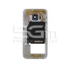Samsung SM-G925 S6 Edge Full Dark Silver Middle Frame