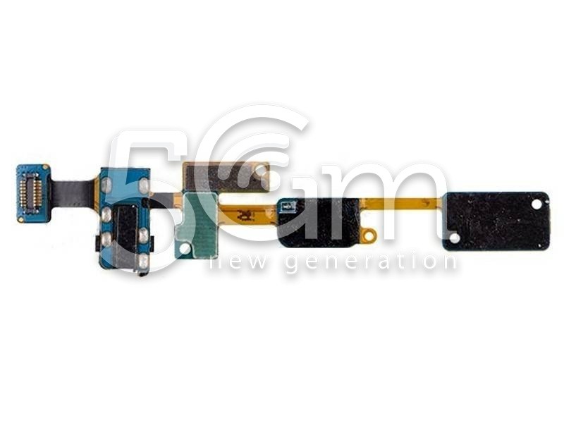 Home Button + Earphone Jack Flex Cable Samsung SM-G610 J7 Prime