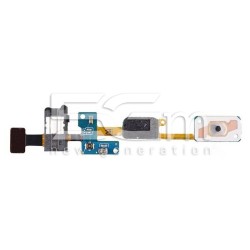 Home Button + Earphone Jack Flex Cable Samsung SM-G610 J7 Prime