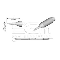 Punta di Ricambio JBC Long Life C245032