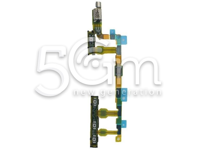 Xperia Z3 Compact Side Keys + Vibration Flex Cable