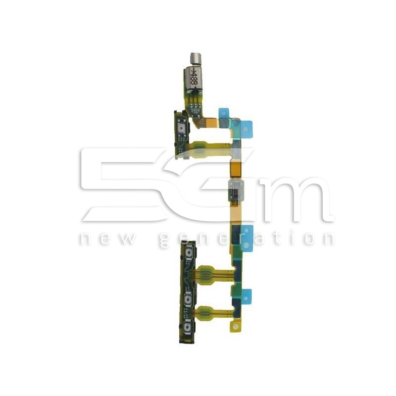 Xperia Z3 Compact Side Keys + Vibration Flex Cable